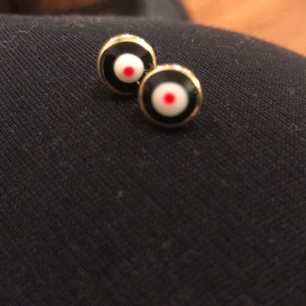Turkish eye earrings